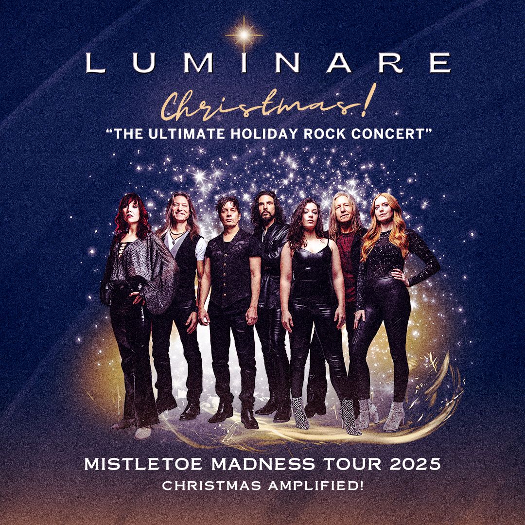 Luminare Christmas! "The Ultimate Holiday Rock Concert" LIVE at Carnegie of Homestead Music Hall 1