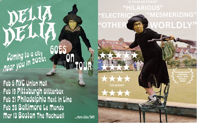 DELIADELIA: The Flat Chested Witch at Glitterbox Theater