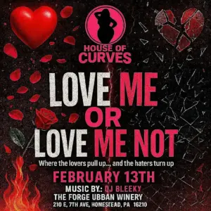 Love Me Or Love Me Not at The Forge Urban Winery