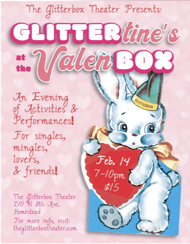 Glittertines at the Valenbox at The Glitterbox Theater