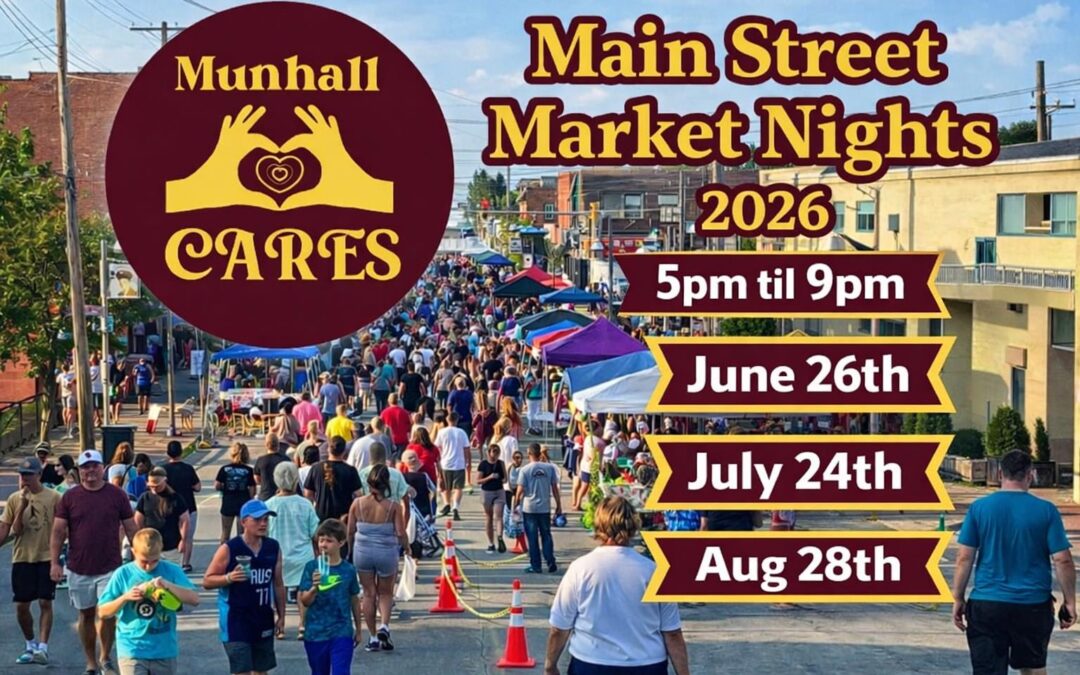 Munhall Main Street Market Nights 2026 | Friday August 28th