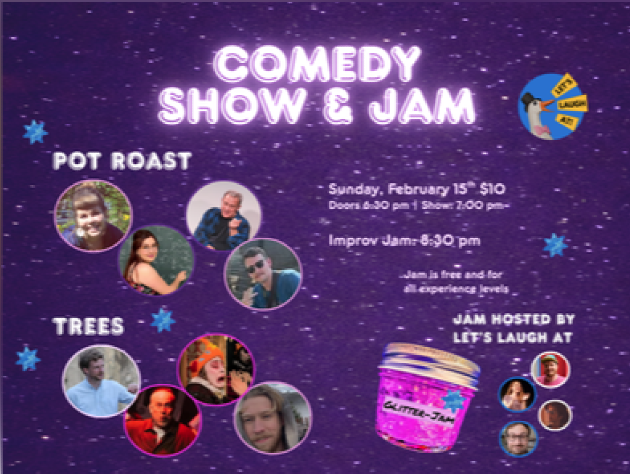 Let's Laugh At Comedy Show & Jam at the Glitterbox Theater