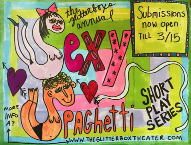 4th Annual Sexy Spaghetti: Short Play Series at the Glitterbox Theater