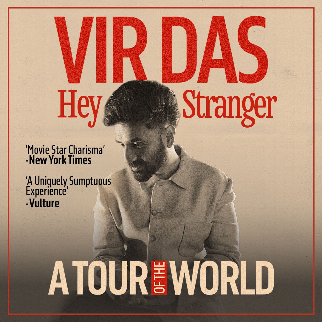 Vir Das: Hey Stranger at the Carnegie of Homestead Music Hall