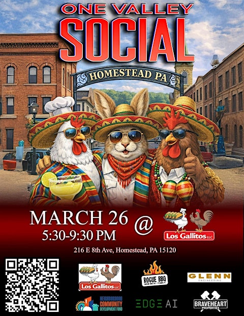 One Valley Social March Event at Los Gallitos Homestead