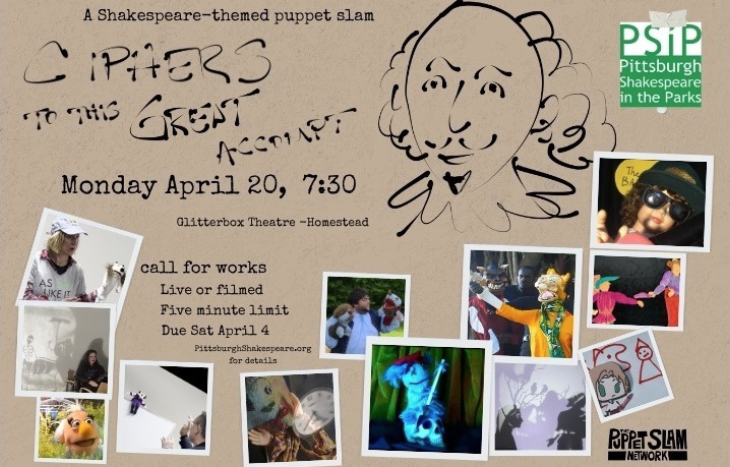 Ciphers to this Great Accompt: A Shakespeare-themed Puppet Slam at the Glitterbox Theater