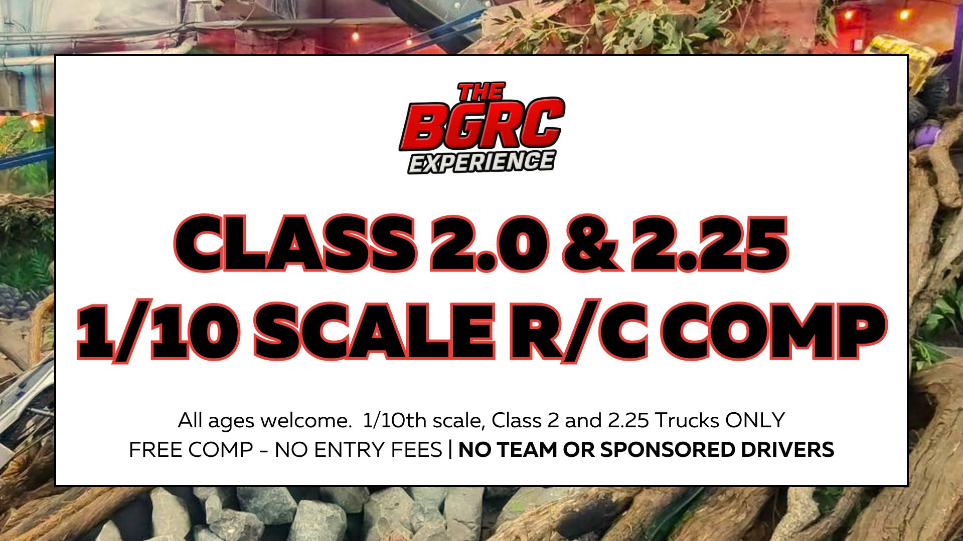 RC Workshop: 1/10 Scale R/C Comp CLASS (2.0 & 2.5) at The Battlergrounds