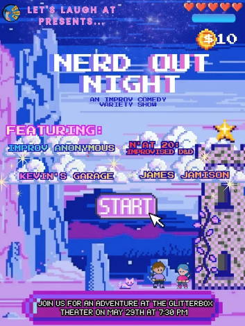 Let's Laugh At: Nerd Out Night at The Glitterbox Theater
