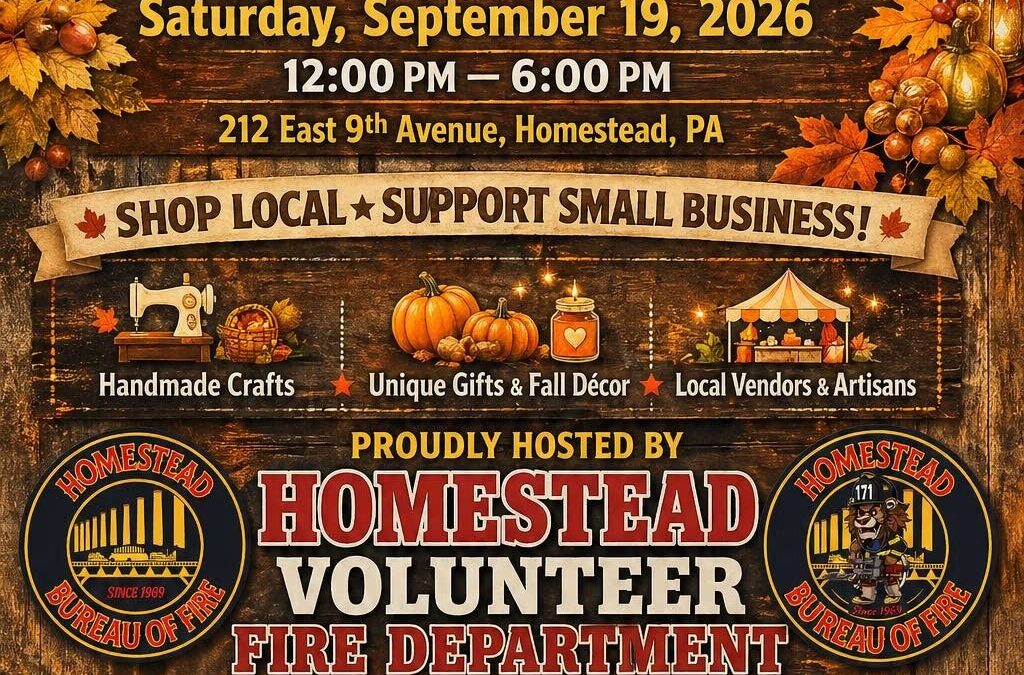 Homestead Harvest Craft & Vendor Show at Homestead Volunteer Fire Department | Saturday Sept 19