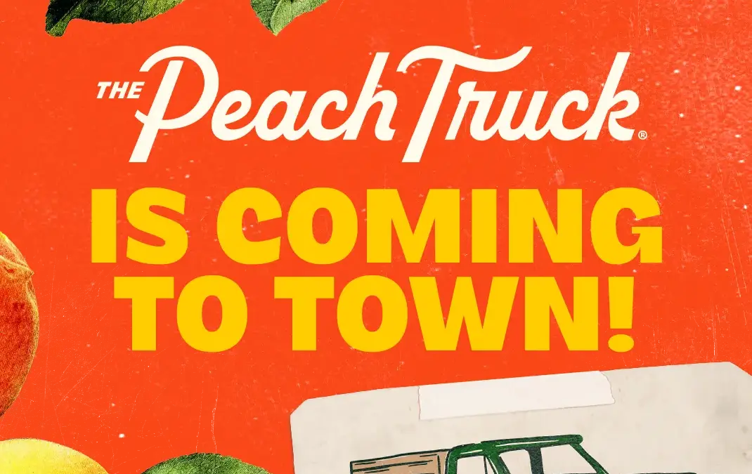 Get Fresh Peaches! Peach Truck is Coming to The Waterfront | July 26