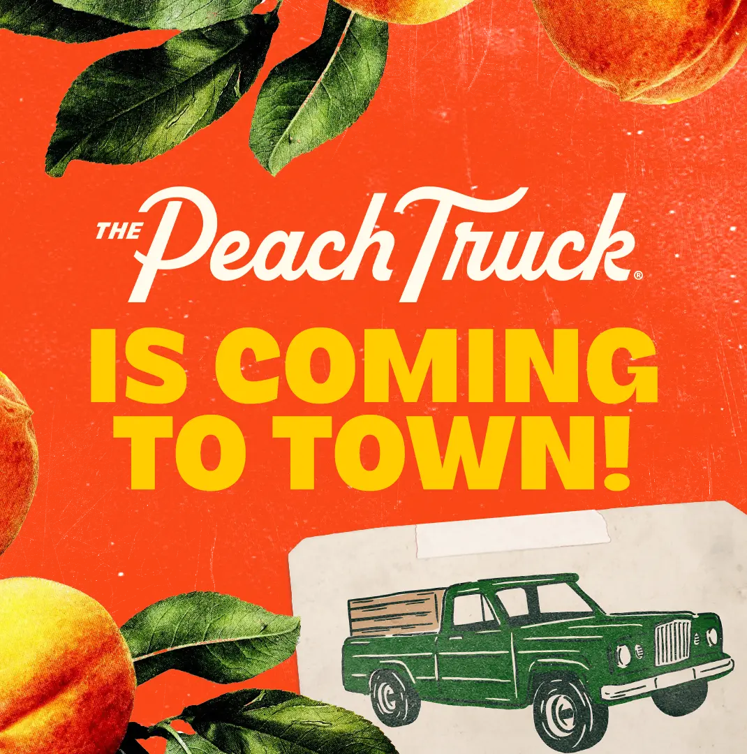 Get Fresh Peaches! Peach Truck is Coming to The Waterfront