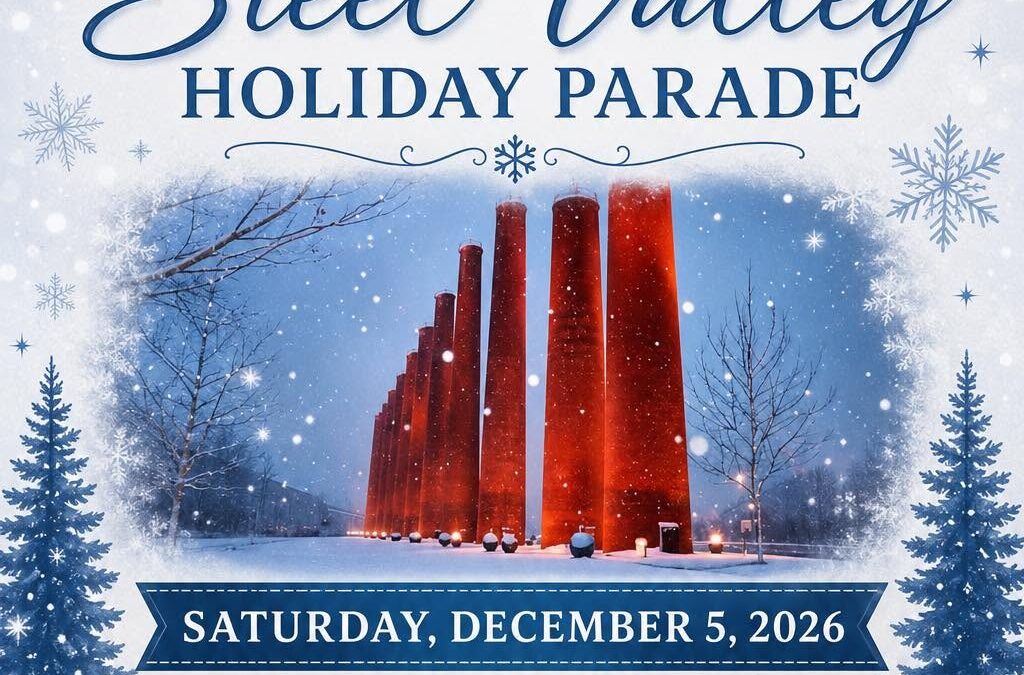 SAVE THE DATE! Steel Valley Holiday Parade 2026 | Dec 5