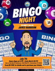 Best of the Batch Bingo at Best of the Batch Clubhouse with JAMES HARRISON | JULY 7