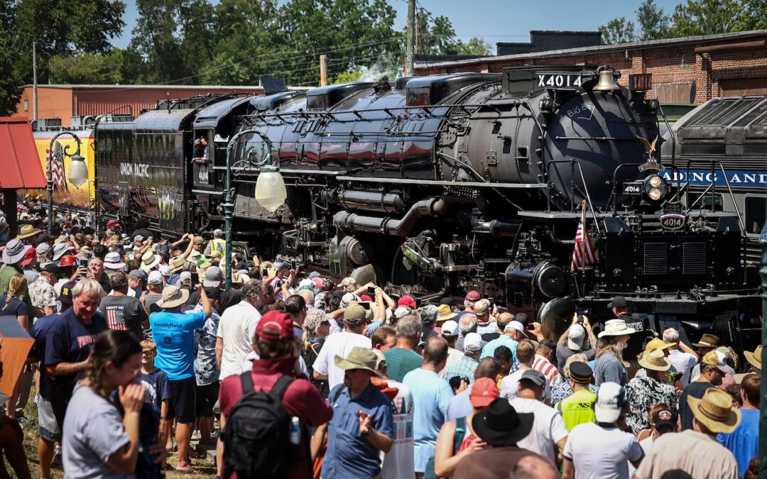 Union Pacific “Big Boy” No. 4014 Comes Through Homestead | Amity Harvest Community Garden | July 11