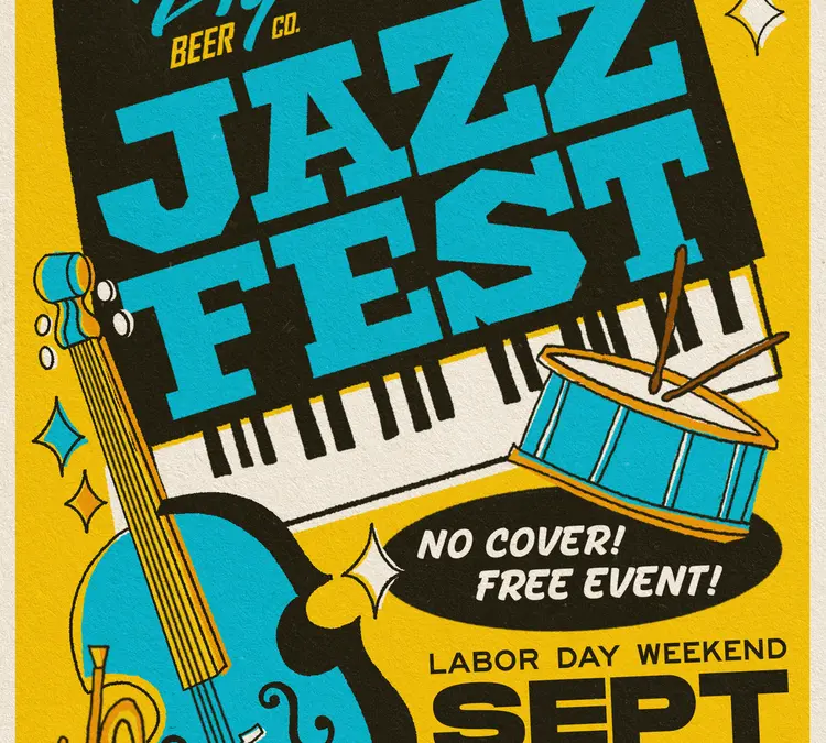 Golden Age Jazz Fest at Golden Age Beer Co. | Sept 3 – 6