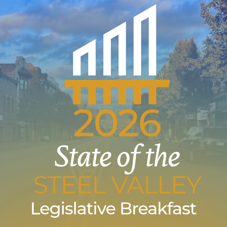Connect with Steel Valley Accelerator at the State of the Steel Valley Legislative Breakfast